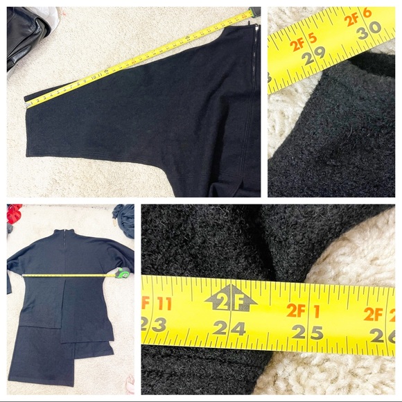 Nehera wool blend Asymetric tunic - Picture 8 of 10